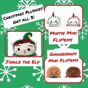 Christmas Character plushies